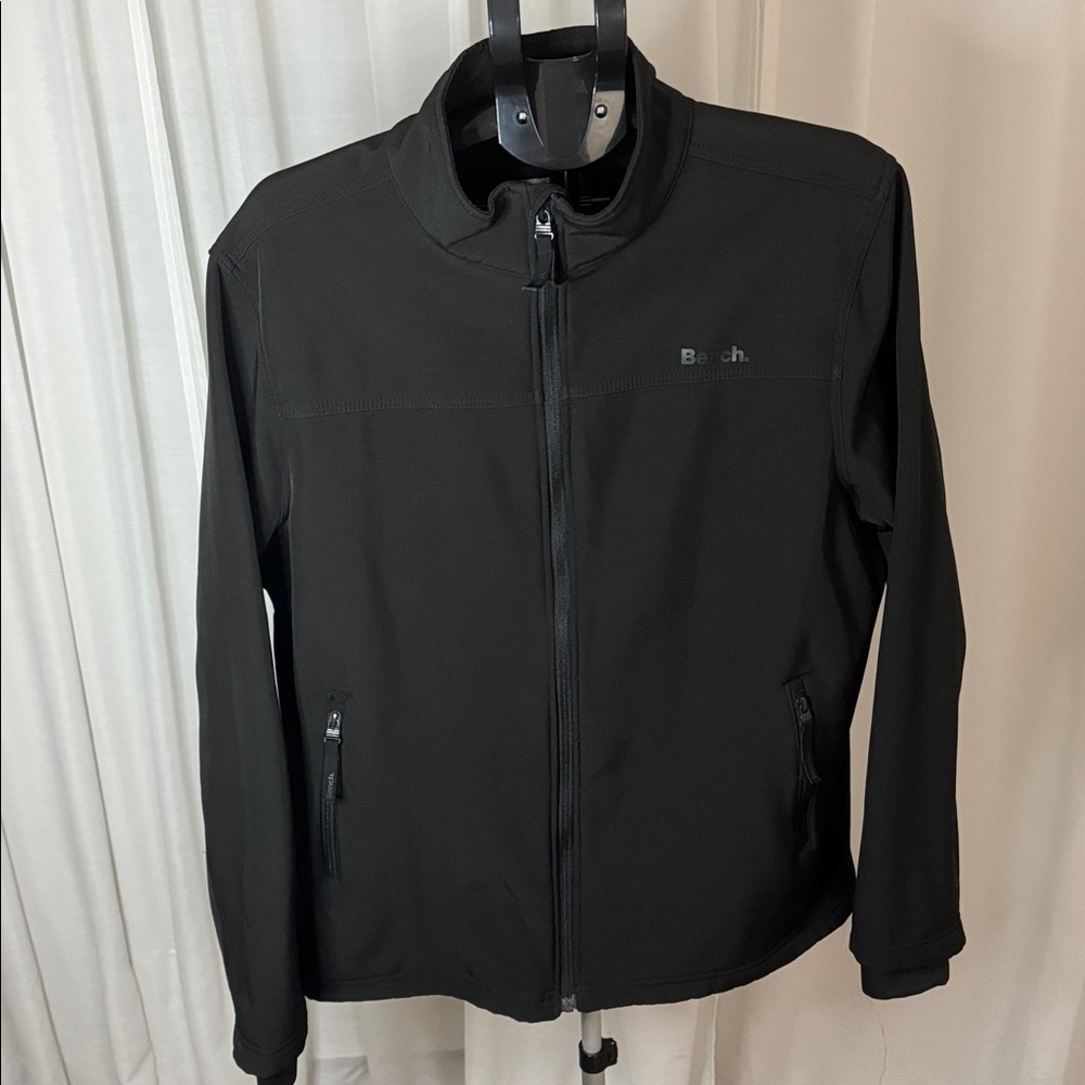 Bench Black Fleece Jacket Size XL Men Comfy and Really Clean - Picture 2 of 5